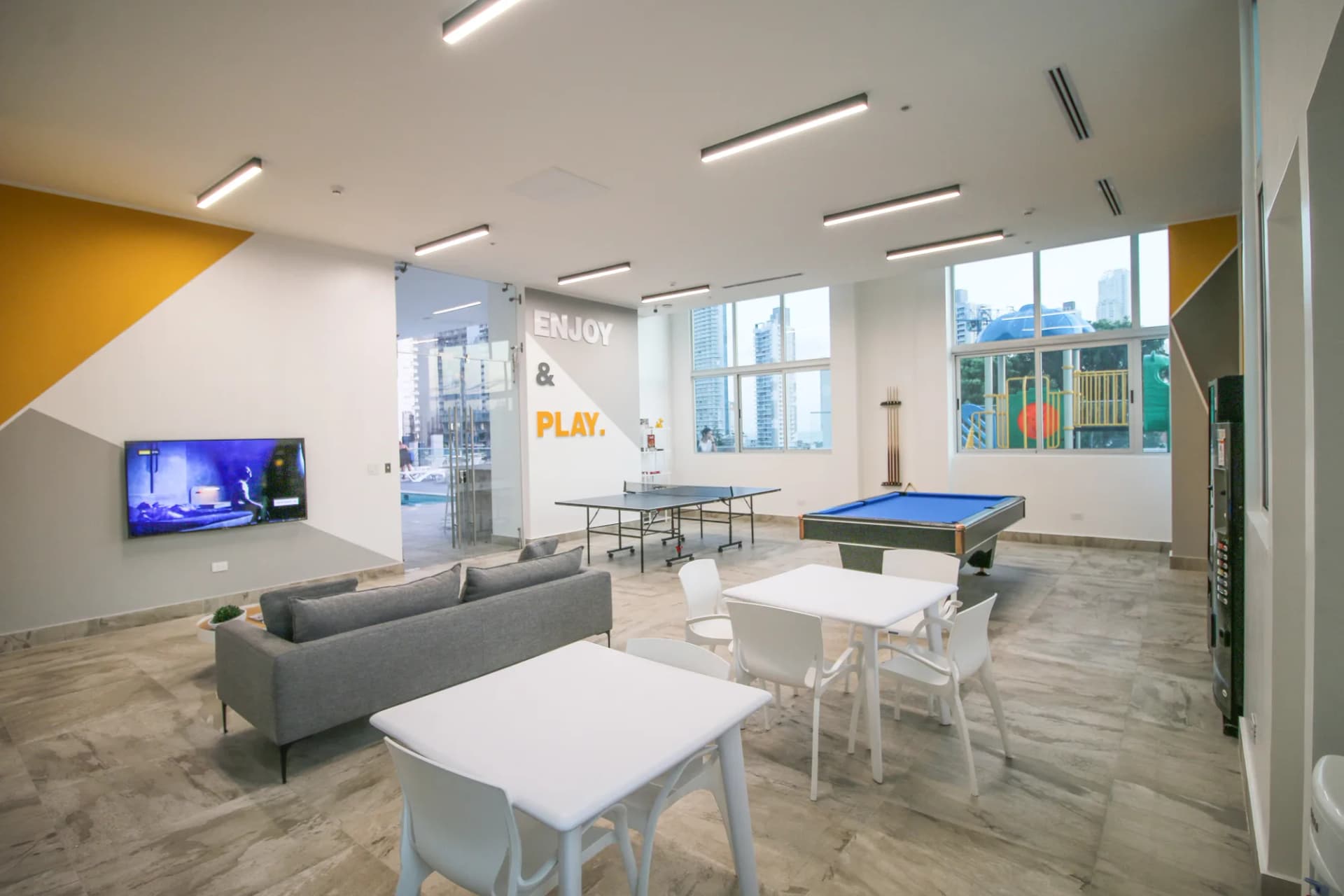Sala de Juegos — amenidad de PH Altamira Residence