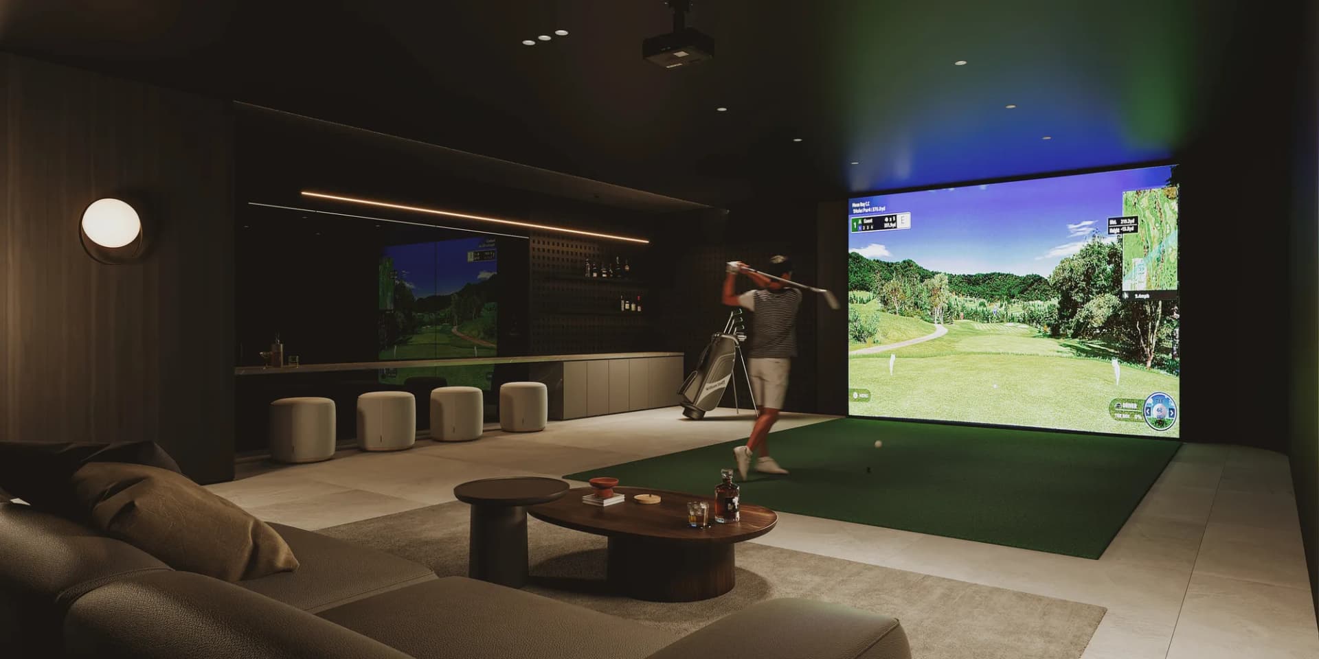 Copia de Golf Simulator — amenidad de PH Bioma