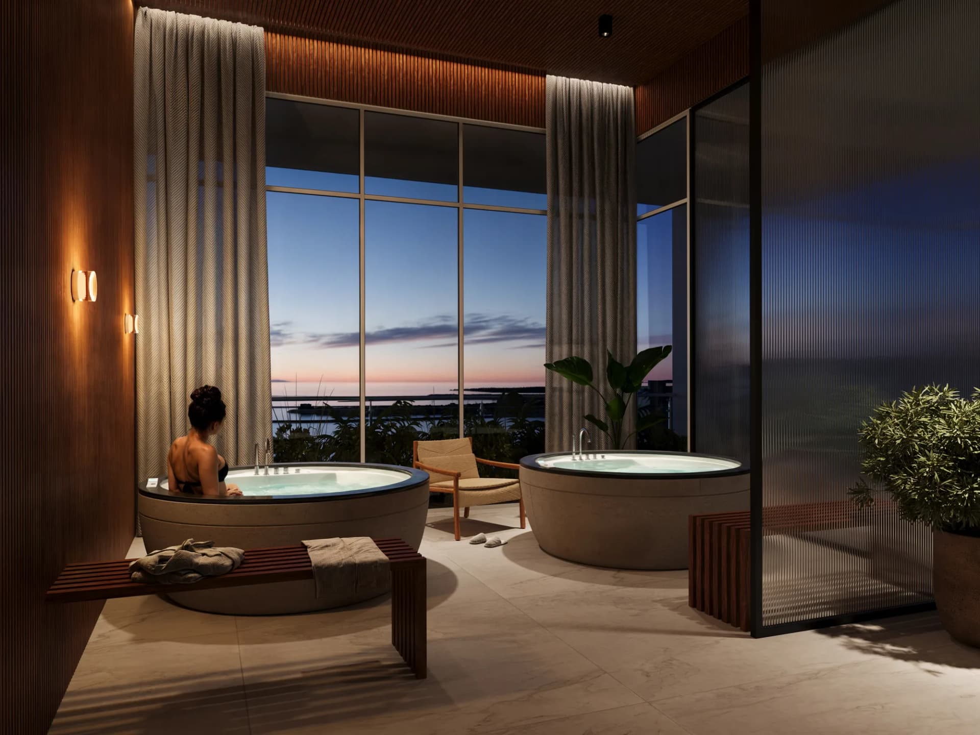 I Piscina Jacuzzi — amenidad de PH Costanera Aqua
