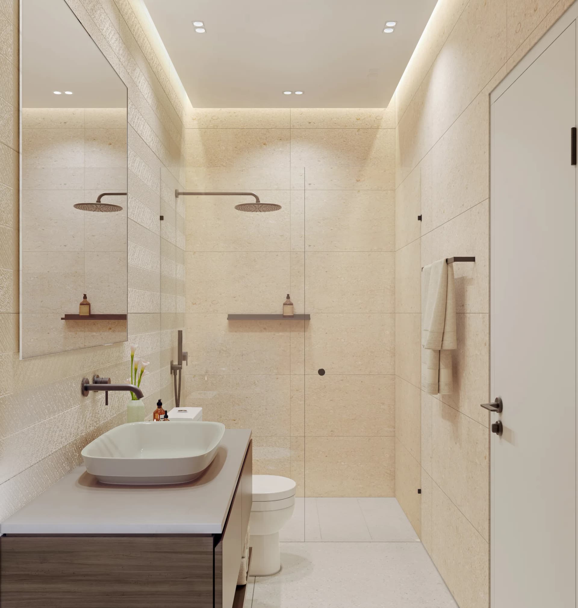 Baño — apartamento en PH Costanera Aqua