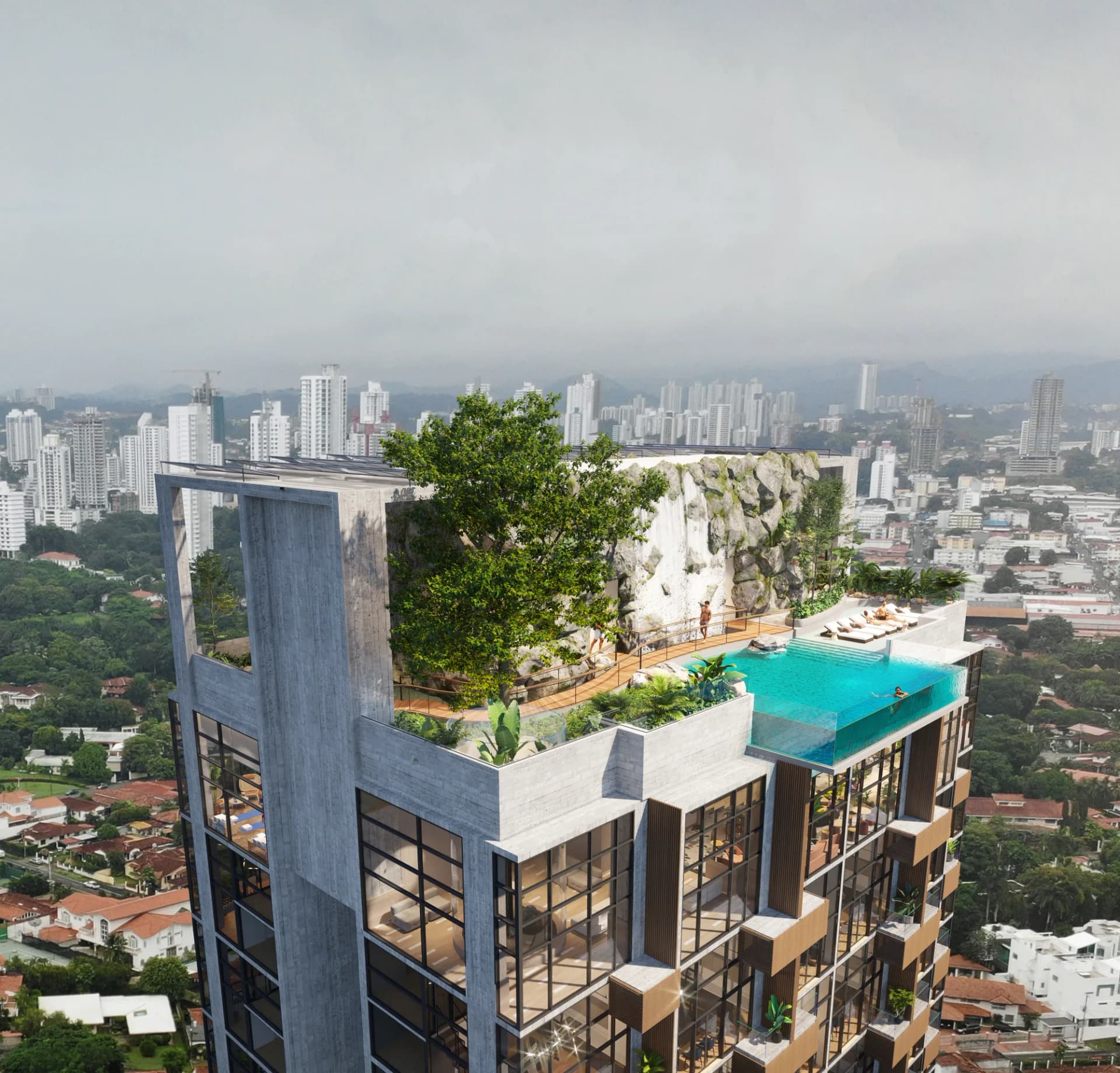 Vista exterior del proyecto DOVLE SELVA