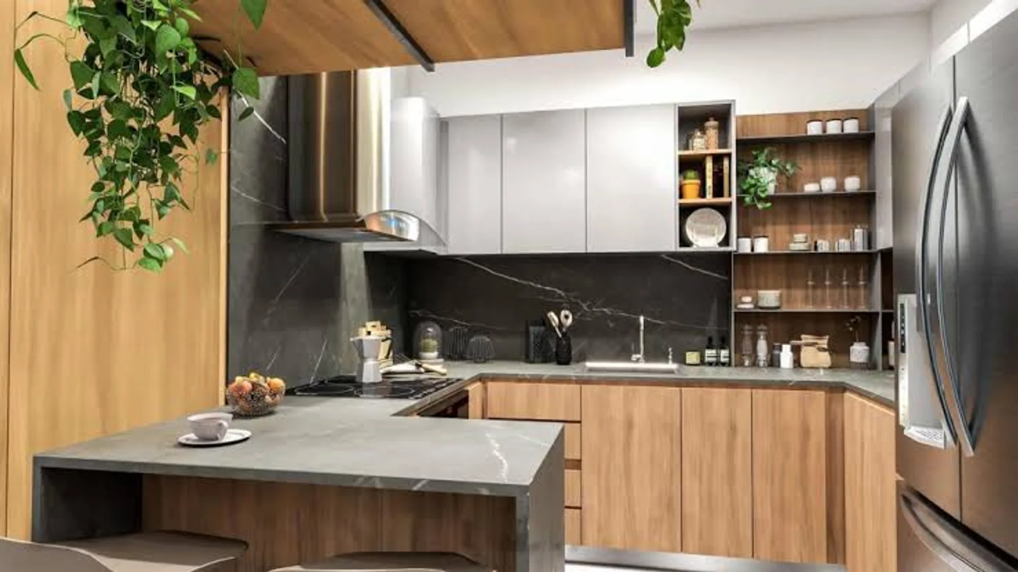 Cocina de un apartamento en PH Next