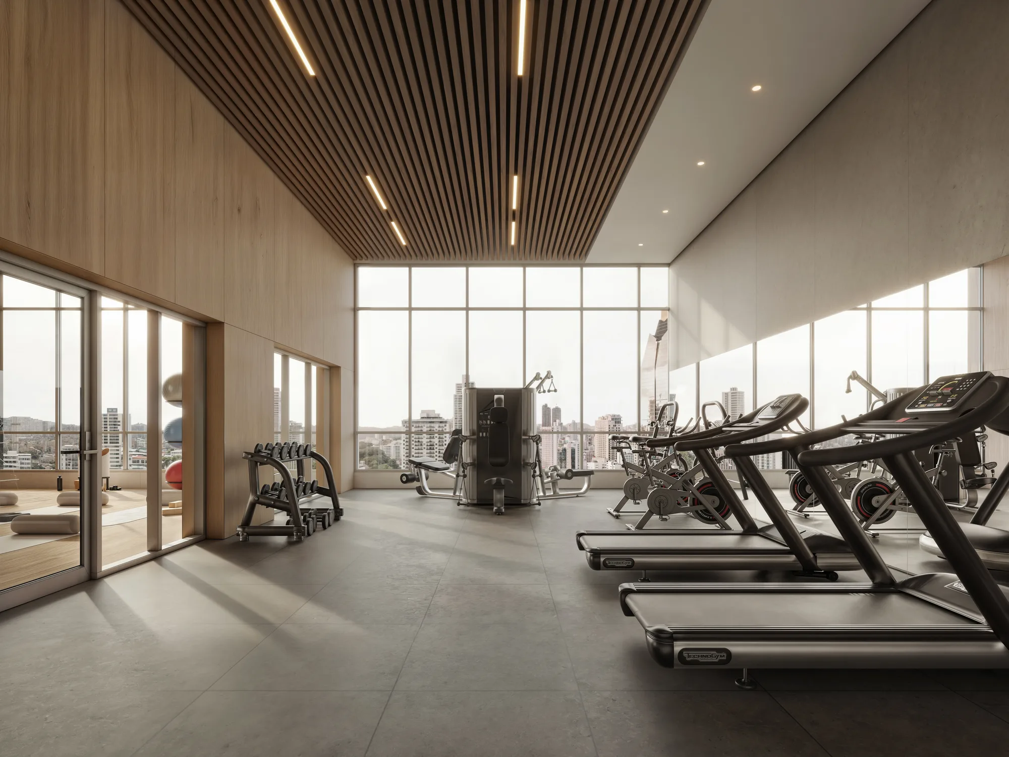 FITNESS CENTER — amenidad de PH Seaside