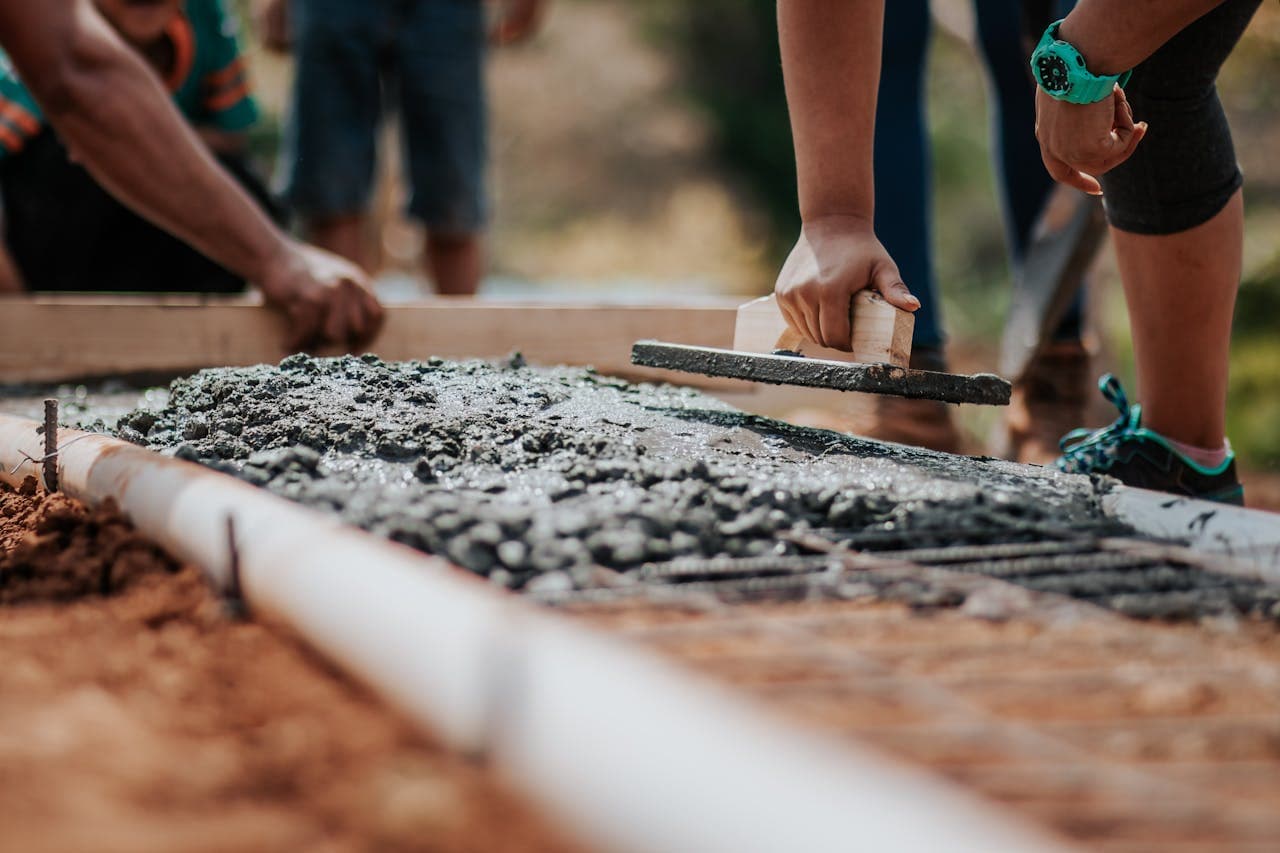 Desarrollo inmobiliario en construcción